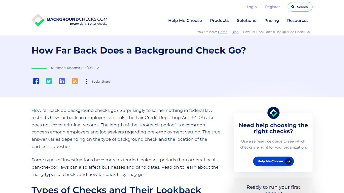 How Far Back Do Hireright Background Checks Go